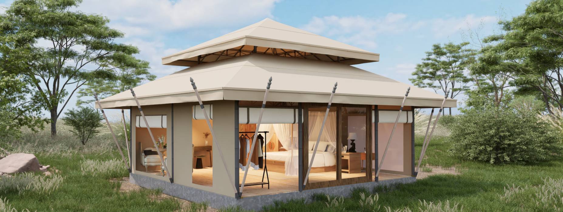 柳北区户外野奢帐篷